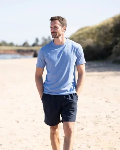 Small Stripe T-Shirt - Lapis Blue