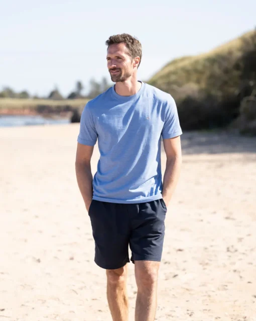 Small Stripe T-Shirt - Lapis Blue