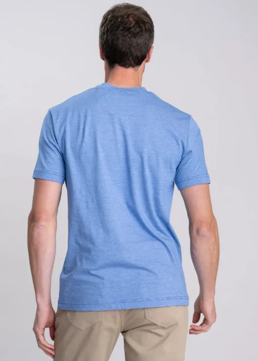 Small Stripe T-Shirt - Lapis Blue