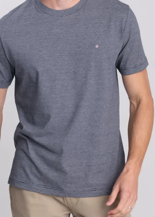 Small Stripe T-Shirt - Evening Blue