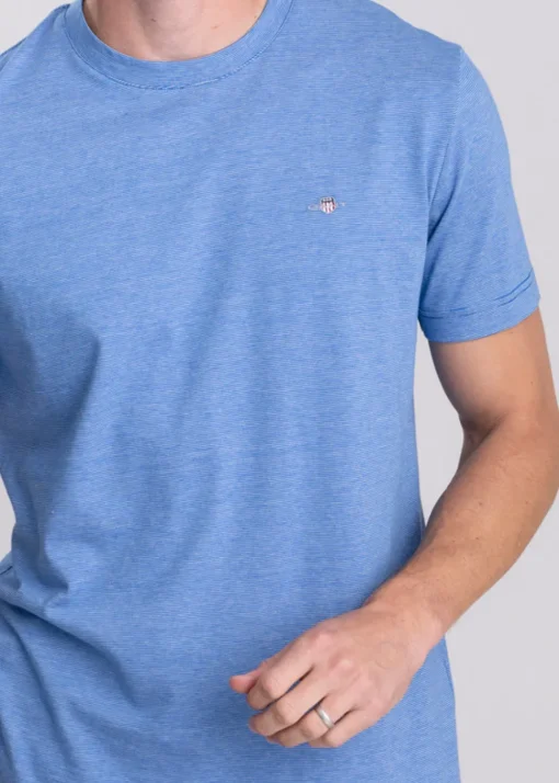 Small Stripe T-Shirt - Lapis Blue