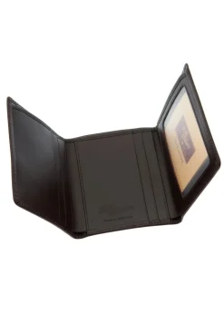 Small Tri Fold Wallet - Chestnut