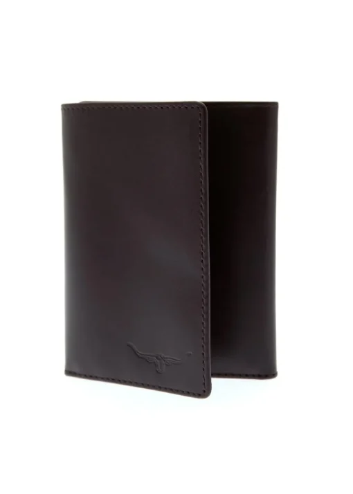 Small Tri Fold Wallet - Chestnut