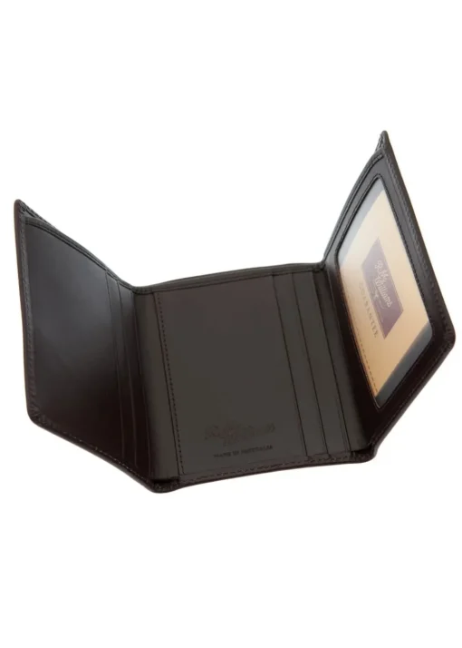 Small Tri Fold Wallet - Chestnut
