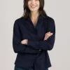 Snowdrop Shirt - Navy