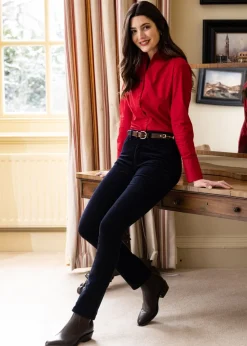 Snowdrop Shirt - Cardinal