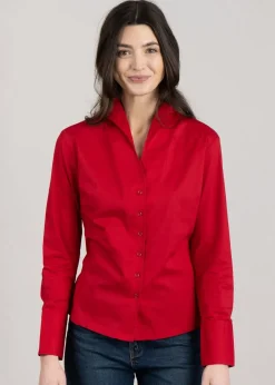 Snowdrop Shirt - Cardinal