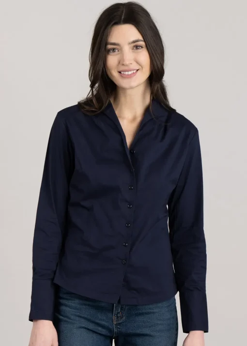 Snowdrop Shirt - Navy