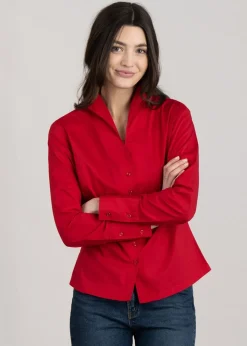 Snowdrop Shirt - Cardinal