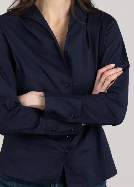 Snowdrop Shirt - Navy