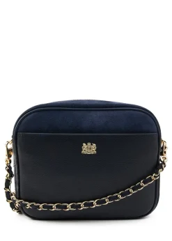 Soho Camera Bag - Ink Navy Suede