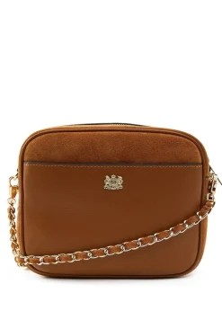Soho Camera Bag - Tan Suede