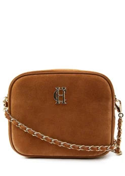Soho Camera Bag - Tan Suede