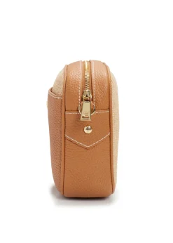 Soho Camera Bag - Tan Raffia