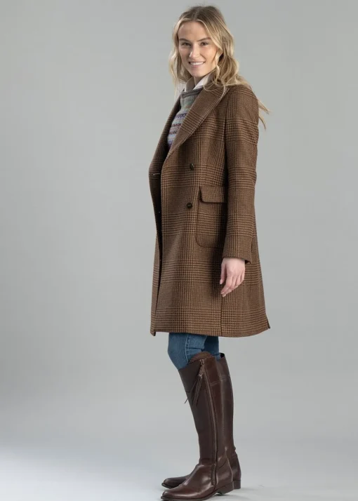 Spencer Wool Coat - Cavendish Check