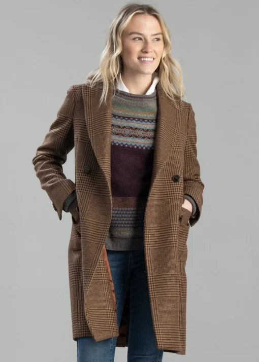 Spencer Wool Coat - Cavendish Check