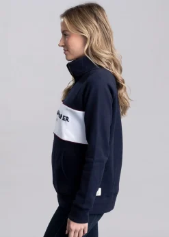 Sporting Heritage Zip Henley - Ink Navy