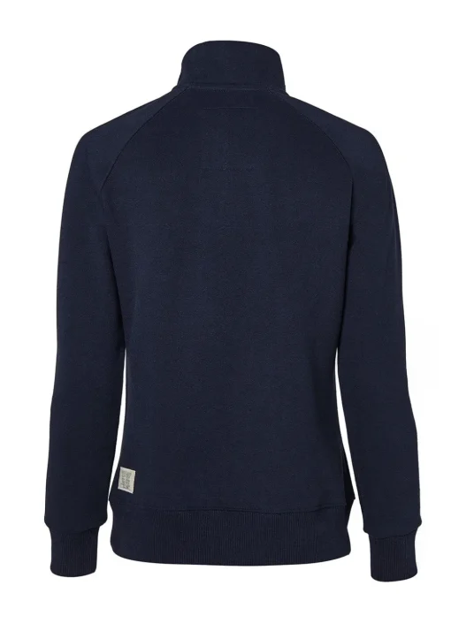 Sporting Heritage Zip Henley - Ink Navy