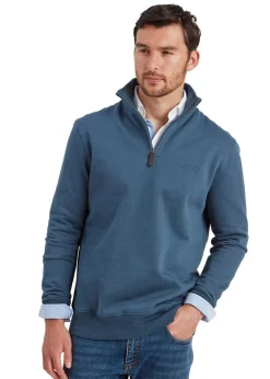 St Merryn Sweatshirt - Petrol Blue