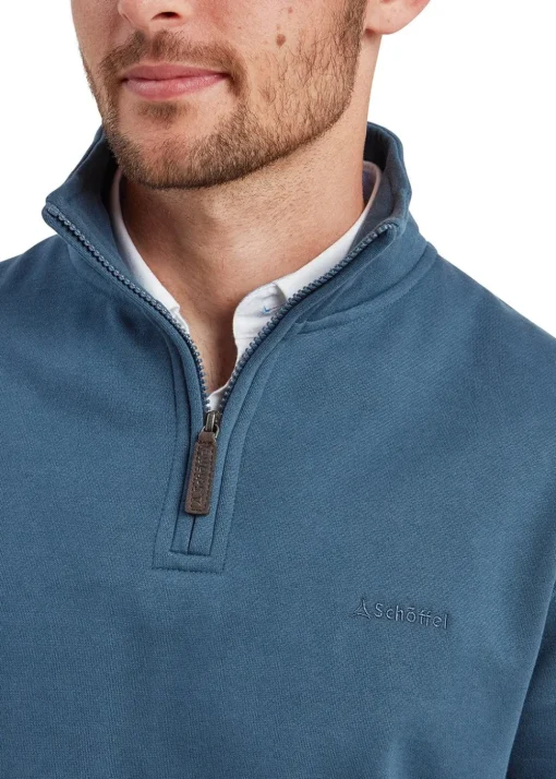 St Merryn Sweatshirt - Petrol Blue