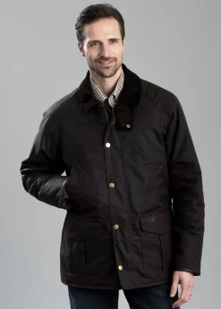 Stratford Tattersall Wax Jacket - Rustic