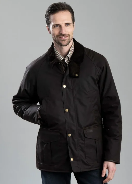 Stratford Tattersall Wax Jacket - Rustic