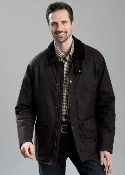 Stratford Tattersall Wax Jacket - Rustic