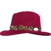 Suffolk Fedora Bronze Wrap - Maroon