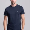 Talland T-Shirt - Navy Heritage Print