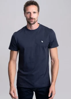 Talland T-Shirt - Navy Heritage Print