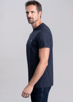 Talland T-Shirt - Navy Heritage Print