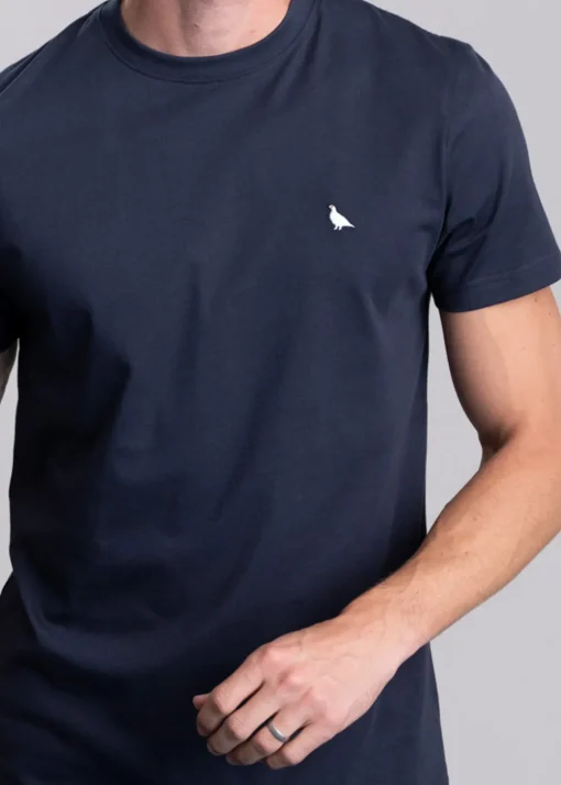 Talland T-Shirt - Navy Heritage Print