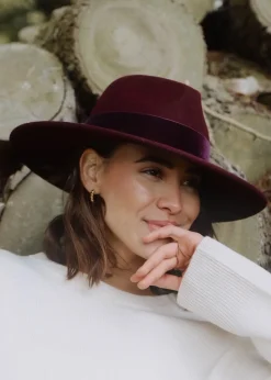 The Oxley Velvet Fedora