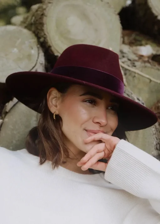 The Oxley Velvet Fedora