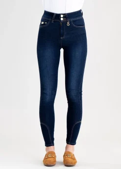 Thermal Jodhpur Jeans - Dark Indigo