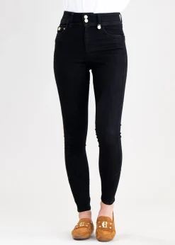 Thermal Jodhpur Jeans - Black
