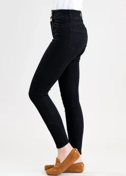 Thermal Jodhpur Jeans - Black