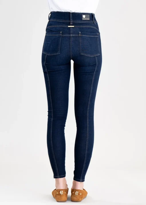 Thermal Jodhpur Jeans - Dark Indigo