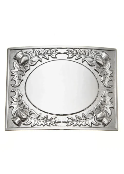 Thistle Chrome Buckle