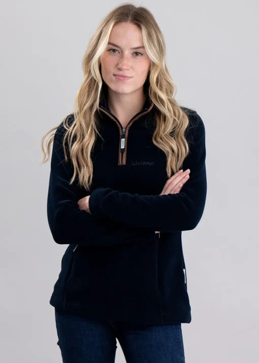 Tilton II Quarter Zip Fleece - Navy
