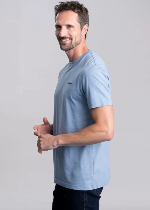 Trevone T-Shirt - Pigeon Blue