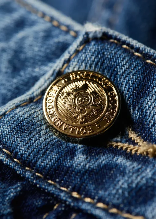 Utility Denim Shorts - Denim