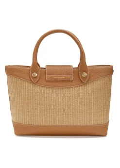 Valencia Mini Tote Bag - Tan