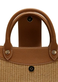 Valencia Mini Tote Bag - Tan