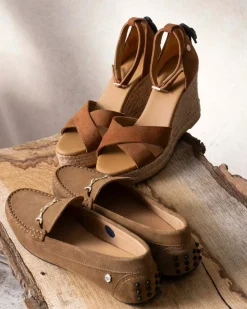 Valencia Wedge - Tan