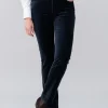 Velvet Straight Leg Jeans - Navy
