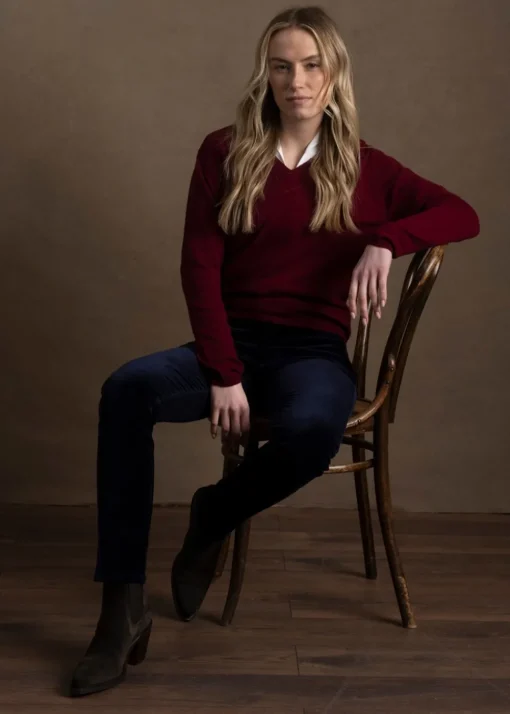 Velvet Straight Leg Jeans - Navy