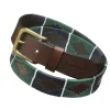 Vivaz 1.5" Polo Belt - Navy and Green