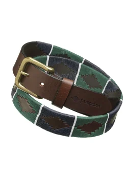 Vivaz 1.5" Polo Belt - Navy and Green