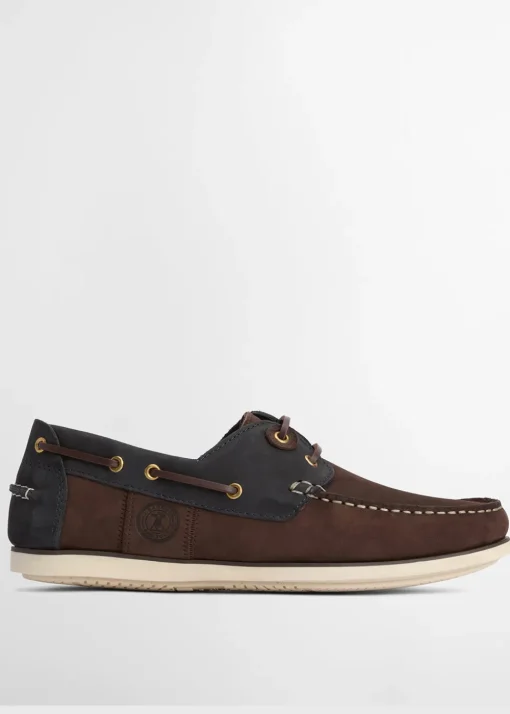 Wake Boat Shoes - Brown and Navy